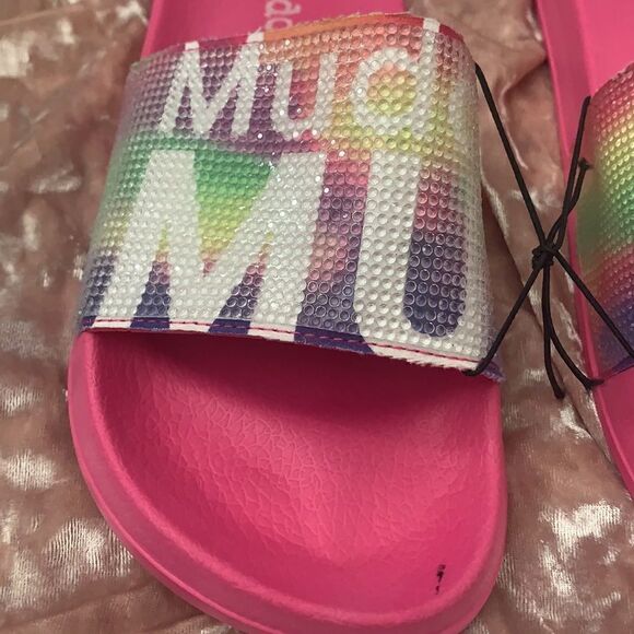 MUDd Pink Rainbow 🌈 Slides - Picture 3 of 6